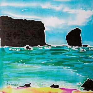 Sweetheart Rock on Lanai at Puu Pehe Cove