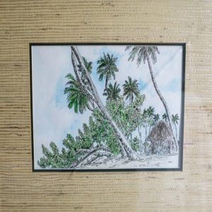 Pigeon Point , Sea Grapes and Huts, Tobago