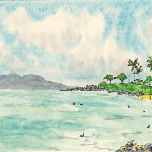 Kapalua Bay ~ Watercolor Original